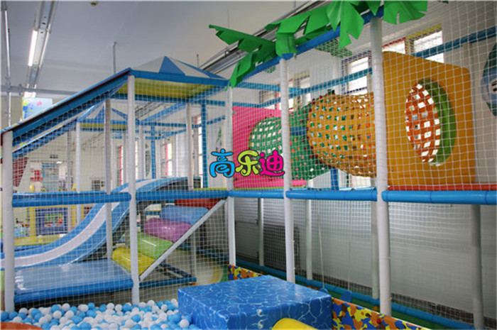 室内儿童游乐场二层可以放哪些游乐设备